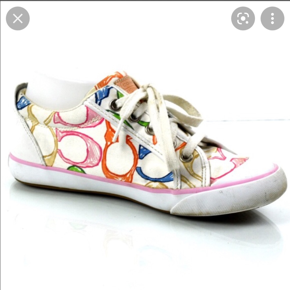 Coach signature shoes